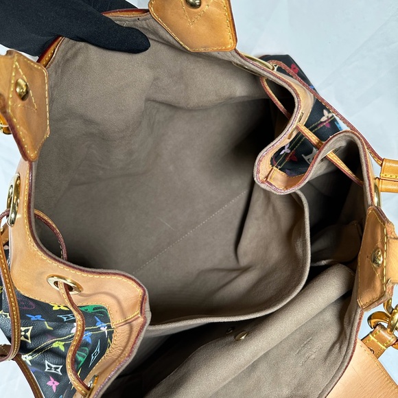 Louis Vuitton multi Ursula tote bag noir black - Picture 9 of 10